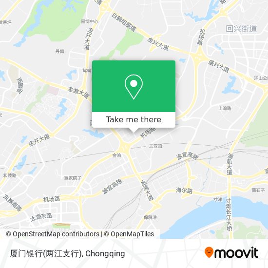 厦门银行(两江支行) map