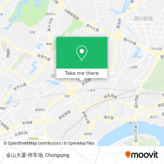 金山大厦-停车场 map