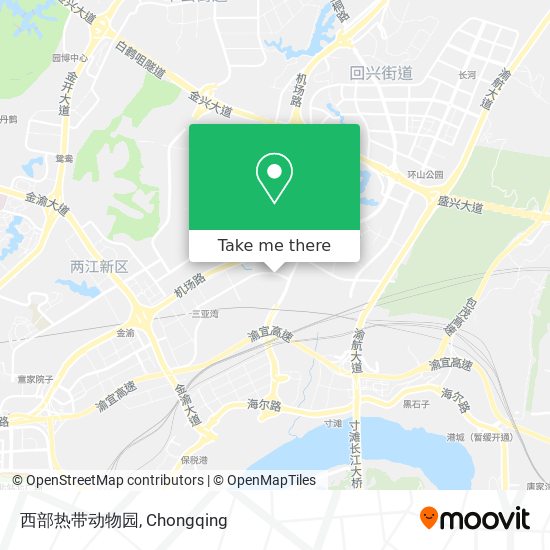 西部热带动物园 map