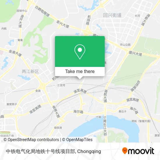 中铁电气化局地铁十号线项目部 map