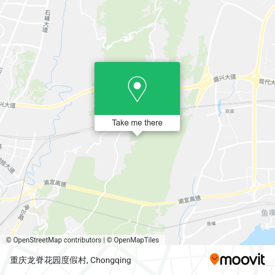 重庆龙脊花园度假村 map