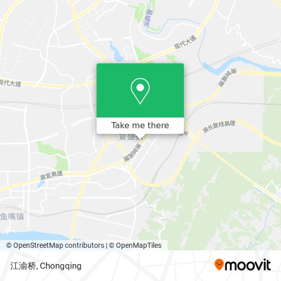 江渝桥 map