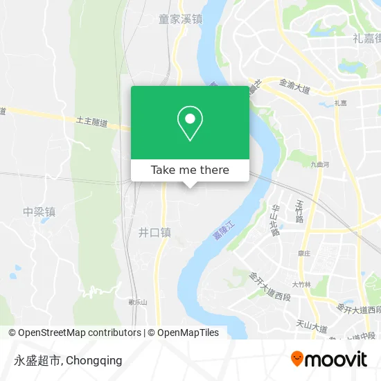 永盛超市 map