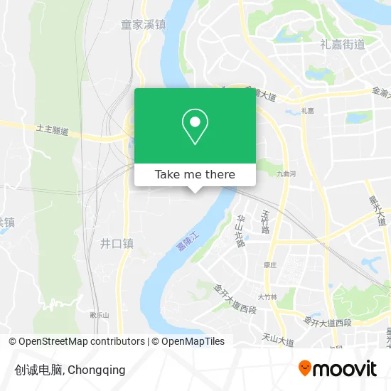 创诚电脑 map