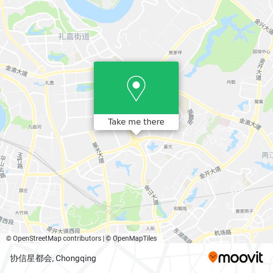 协信星都会 map