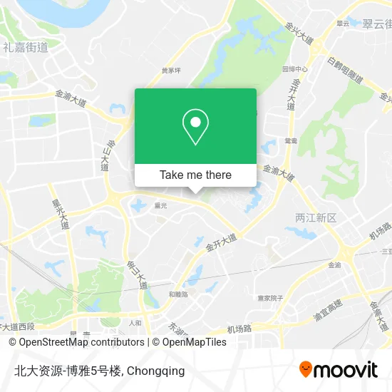 北大资源-博雅5号楼 map