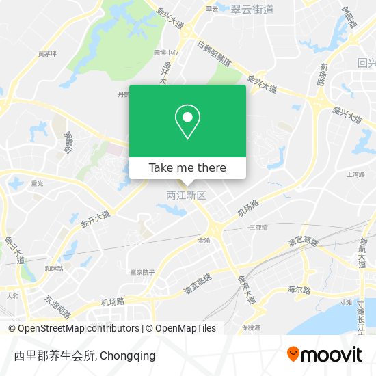 西里郡养生会所 map