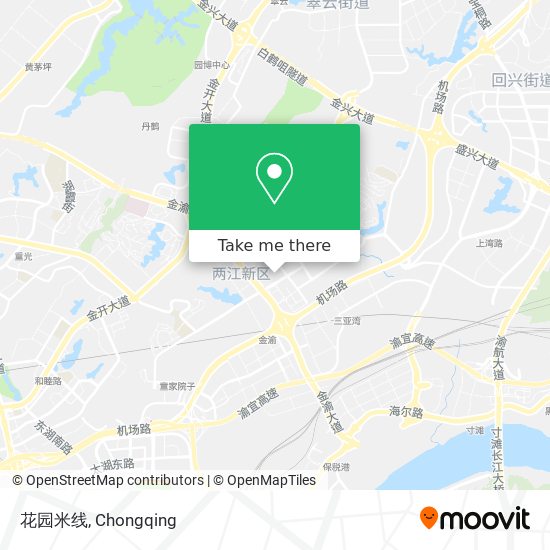 花园米线 map