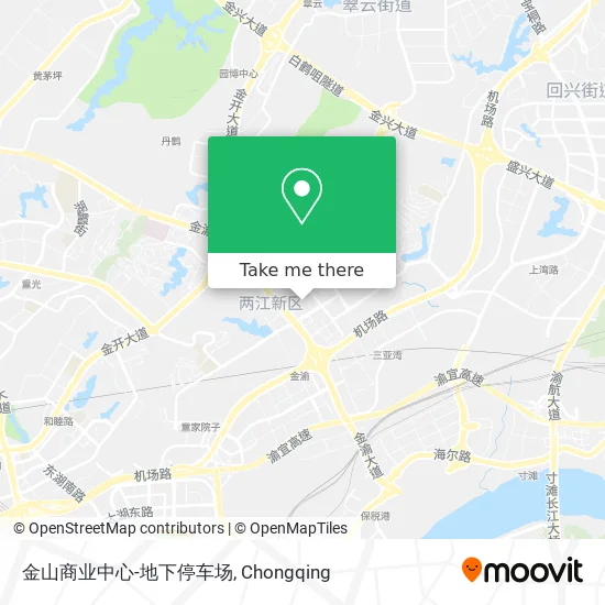 金山商业中心-地下停车场 map