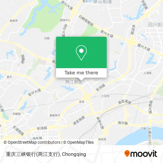 重庆三峡银行(两江支行) map