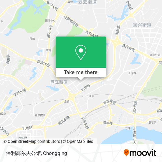 保利高尔夫公馆 map