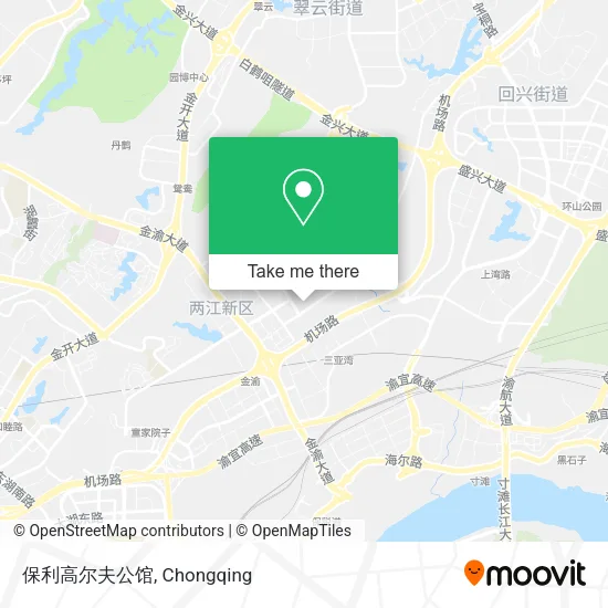 保利高尔夫公馆 map