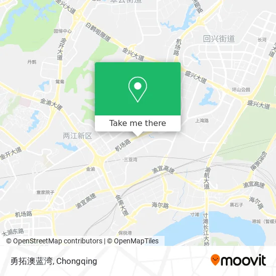 勇拓澳蓝湾 map
