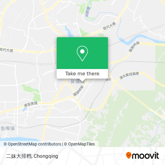 二妹大排档 map