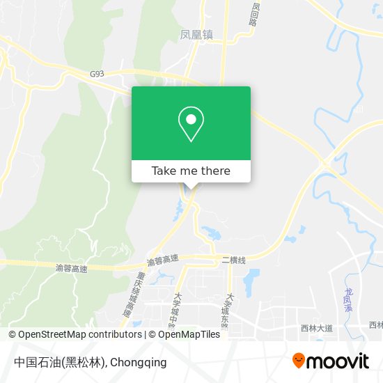 中国石油(黑松林) map