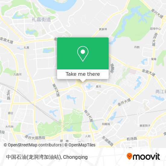 中国石油(龙洞湾加油站) map