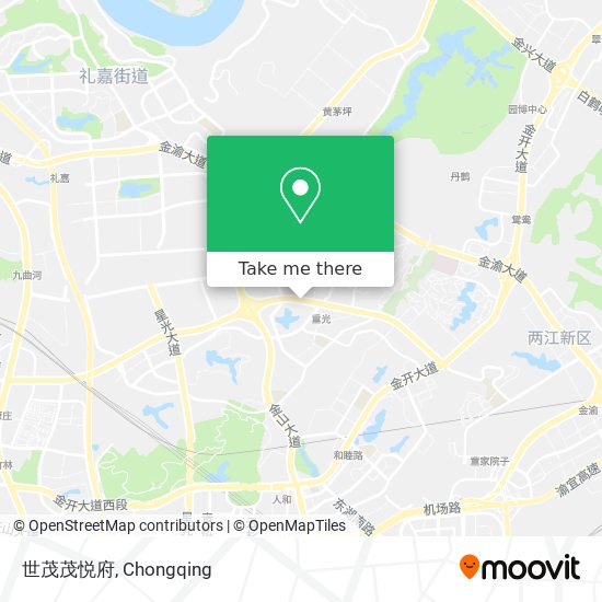 世茂茂悦府 map
