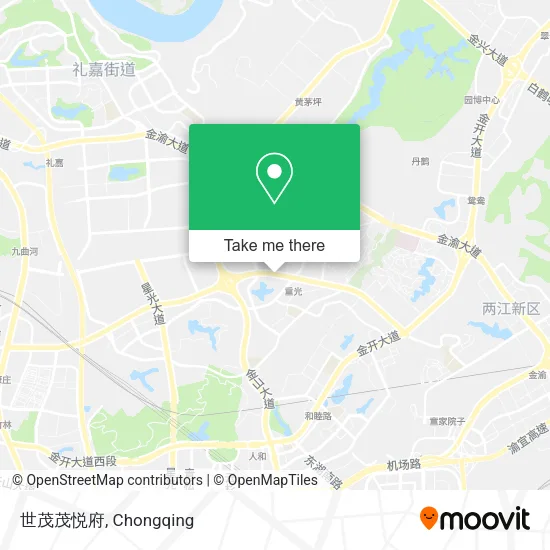 世茂茂悦府 map