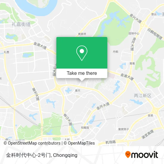 金科时代中心-2号门 map