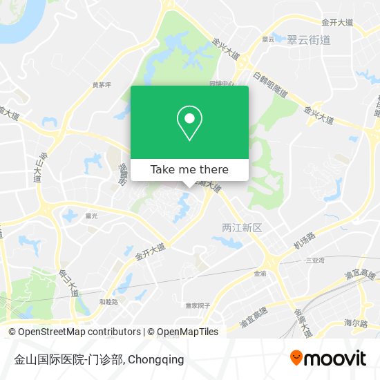 金山国际医院-门诊部 map