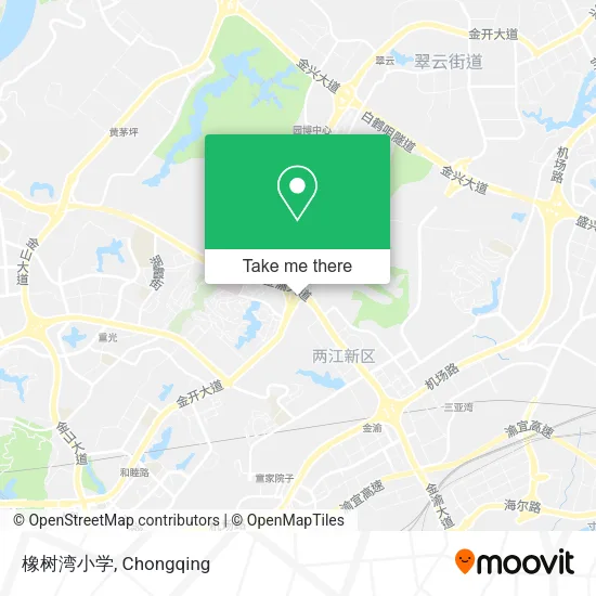 橡树湾小学 map