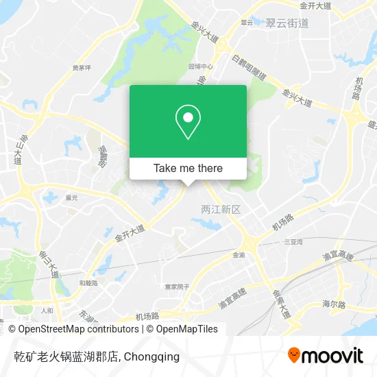 乾矿老火锅蓝湖郡店 map