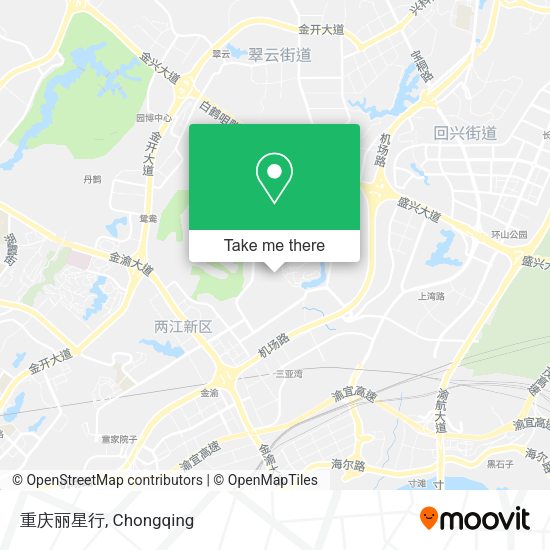 重庆丽星行 map