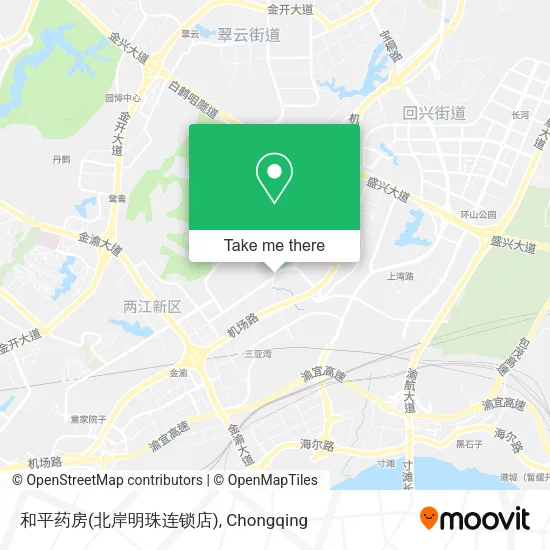和平药房(北岸明珠连锁店) map