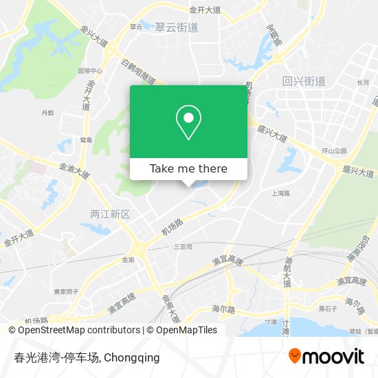 春光港湾-停车场 map