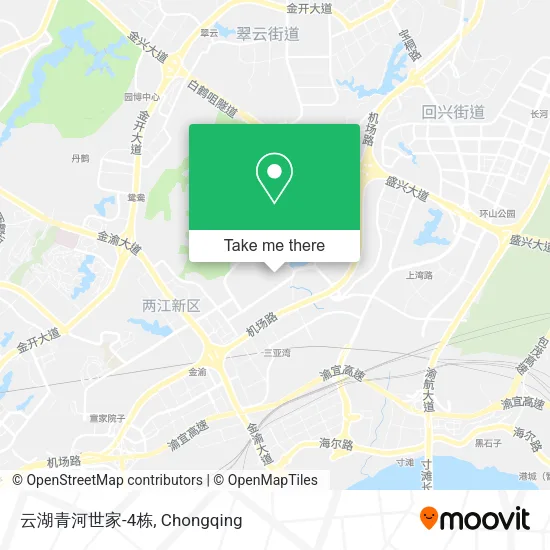 云湖青河世家-4栋 map