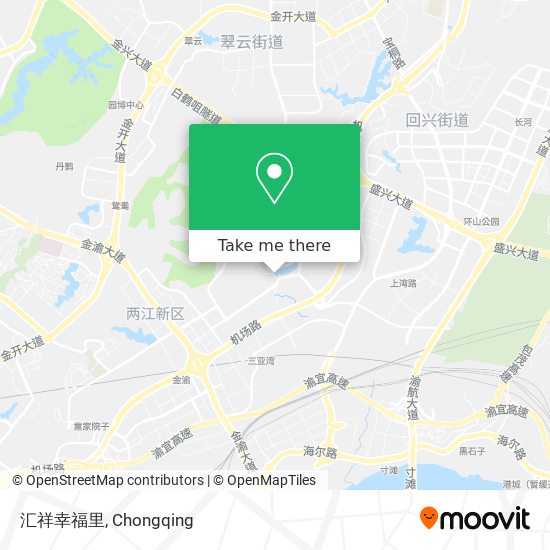 汇祥幸福里 map