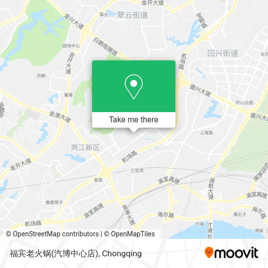 福宾老火锅(汽博中心店) map