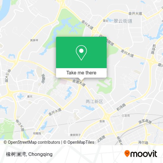 橡树澜湾 map