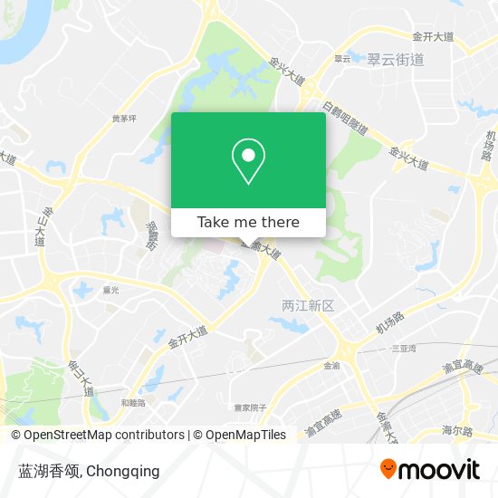 蓝湖香颂 map