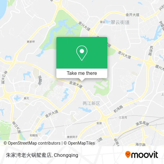 朱家湾老火锅鸳鸯店 map