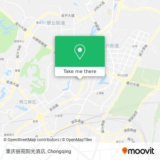 重庆丽苑阳光酒店 map