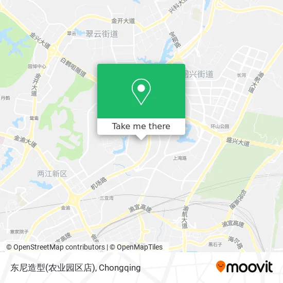 东尼造型(农业园区店) map