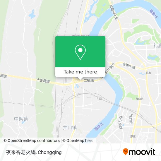 夜来香老火锅 map