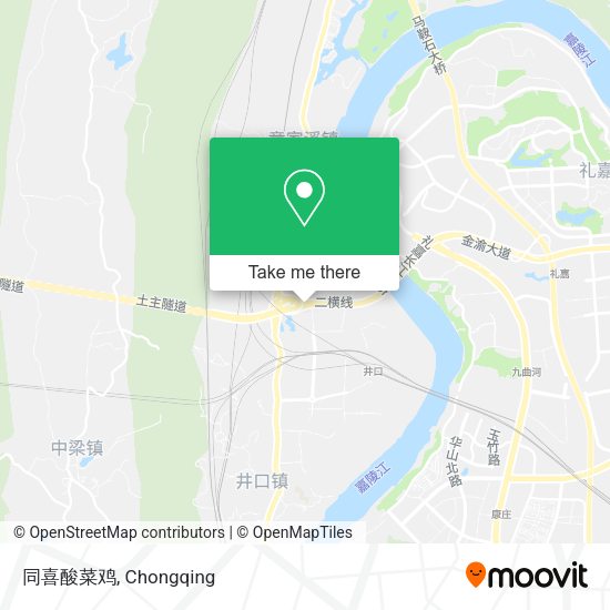 同喜酸菜鸡 map