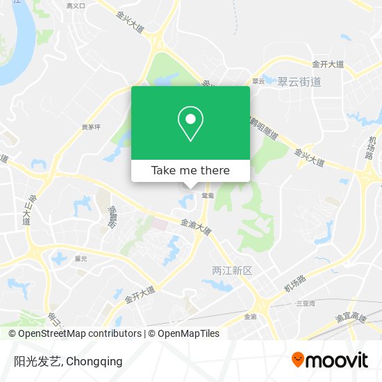 阳光发艺 map