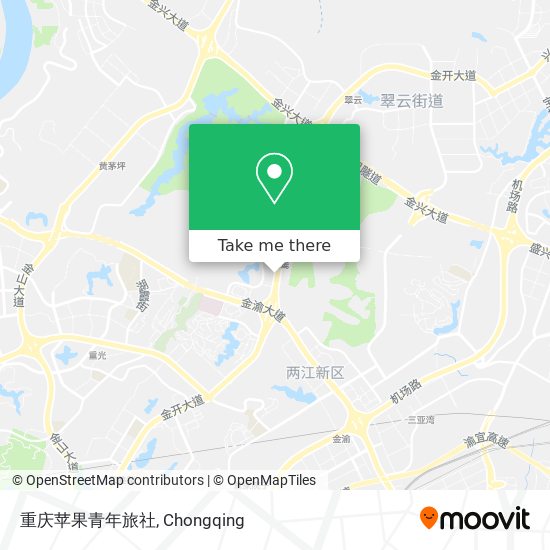 重庆苹果青年旅社 map
