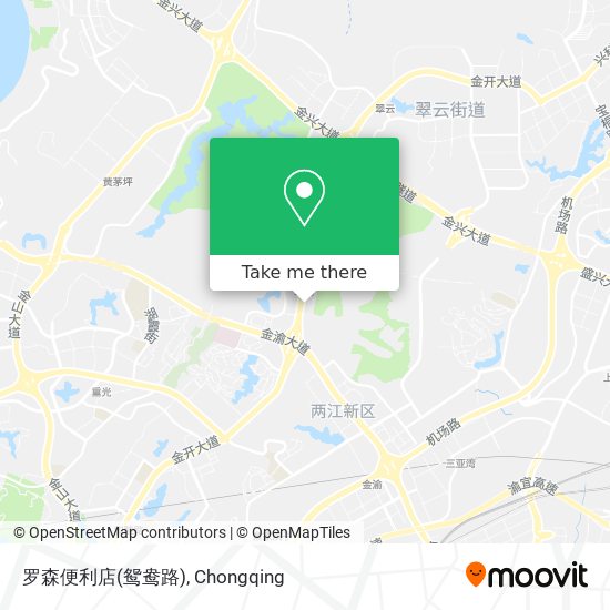 罗森便利店(鸳鸯路) map