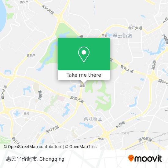 惠民平价超市 map
