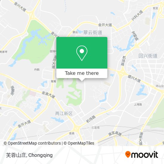芙蓉山庄 map
