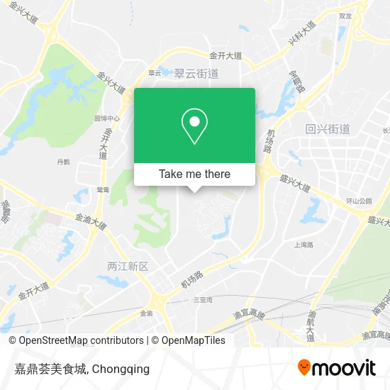 嘉鼎荟美食城 map