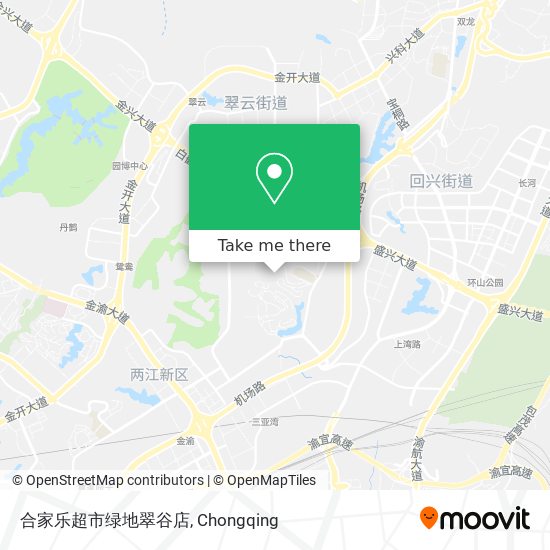 合家乐超市绿地翠谷店 map