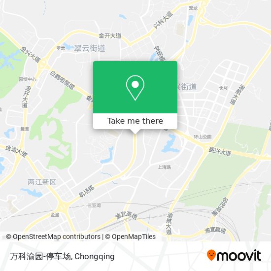 万科渝园-停车场 map