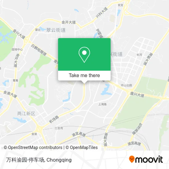 万科渝园-停车场 map