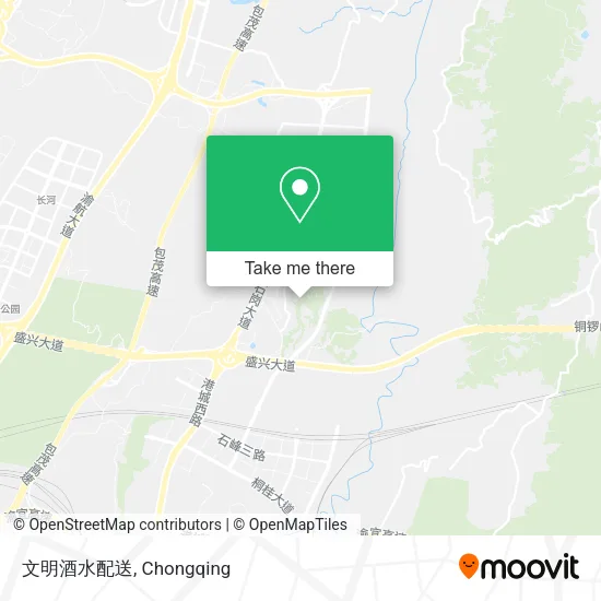 文明酒水配送 map