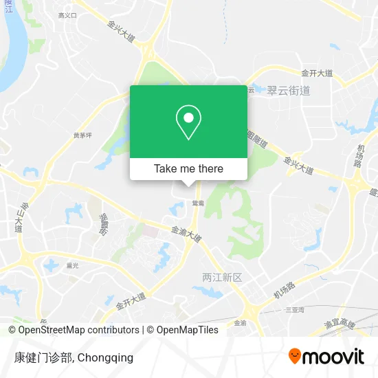 康健门诊部 map